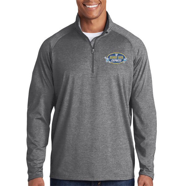 The Auto Spa Express Embroidered  - Sport Wick ® Stretch 1/4 Zip Pullover Thumbnail