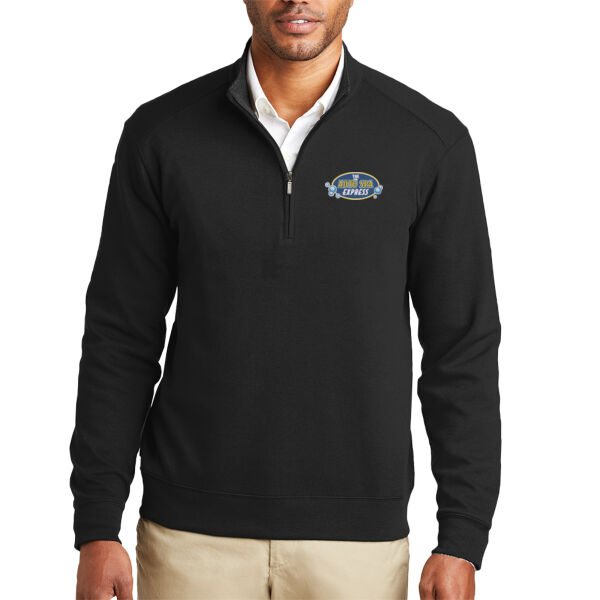 The Auto Spa Express Embroidered  - Interlock 1/4 Zip Thumbnail