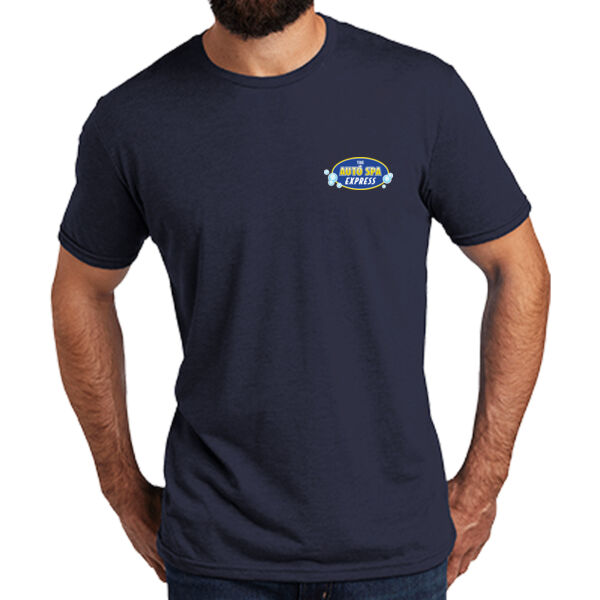 Printed The Auto Spa Express - Unisex Tri Blend Tee Thumbnail