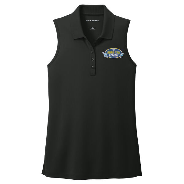 The Auto Spa Express Embroidered - Women's Dry Zone ® UV Micro Mesh Sleeveless Polo Thumbnail