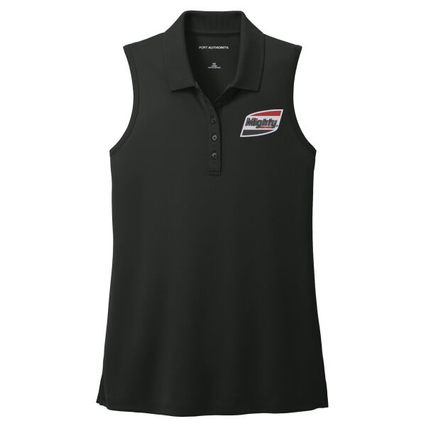 Embroidered Mighty Auto Parts - Ladies Dry Zone ® UV Micro Mesh Sleeveless Polo Thumbnail